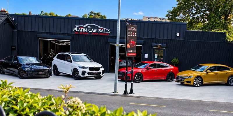 Platin Car Sales Limited forecourt