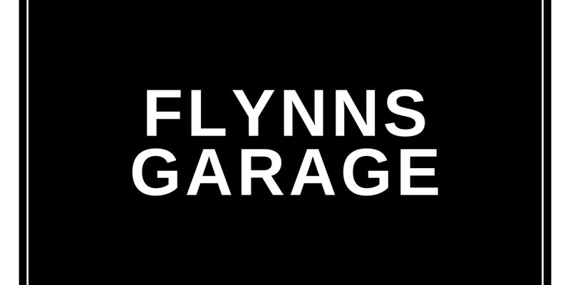 Flynns Garage forecourt