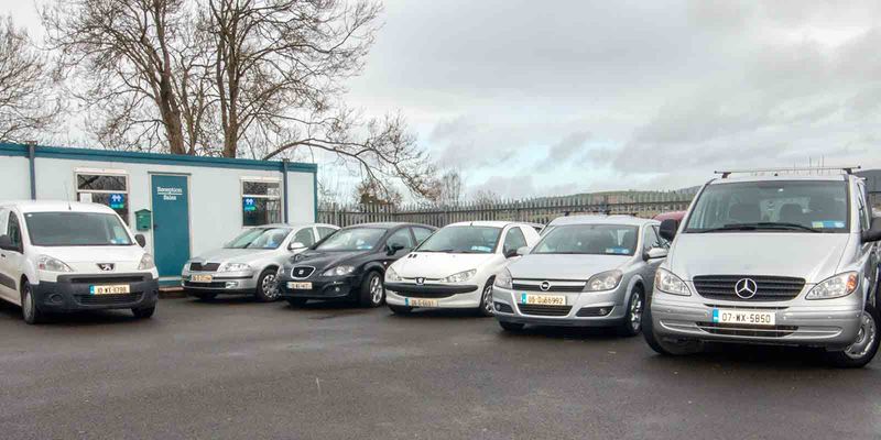 J & K Autos forecourt