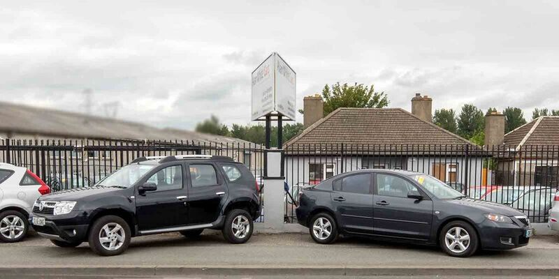 Alan White Cars forecourt