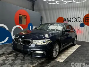 BMW 5-Series Saloon, Diesel, 2017, Blue