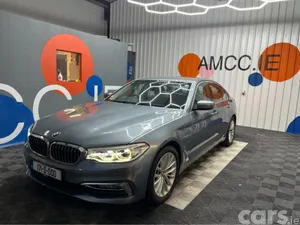 BMW 5-Series Saloon, Petrol Plug-in Hybrid, 2017, Grey
