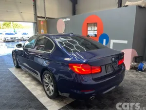 BMW 5-Series Saloon, Diesel, 2017, Blue