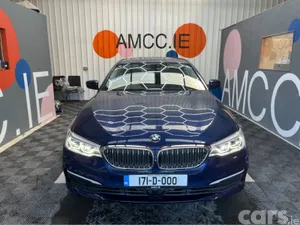 BMW 5-Series Saloon, Diesel, 2017, Blue