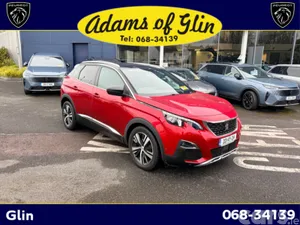 Peugeot 3008 SUV, Petrol, 2020, Red