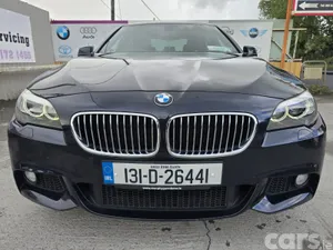 BMW 5-Series Saloon, Diesel, 2013, Black