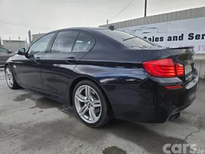 BMW 5-Series Saloon, Diesel, 2013, Black