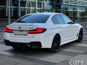 BMW 5-Series Saloon, Petrol Plug-in Hybrid, 2021, White