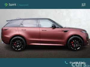 Land Rover Range Rover Sport SUV, Petrol Plug-in Hybrid, 2027, Red