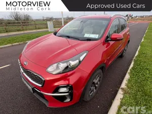 Kia Sportage SUV, Diesel, 2019, Red