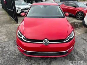 Volkswagen Golf Hatchback, Petrol, 2017, Red