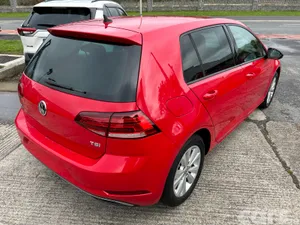 Volkswagen Golf Hatchback, Petrol, 2017, Red