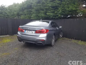 BMW 5-Series Saloon, Petrol Plug-in Hybrid, 2018, Blue