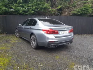 BMW 5-Series Saloon, Petrol Plug-in Hybrid, 2018, Blue