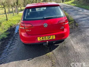 Volkswagen Golf Hatchback, Diesel, 2015, Red
