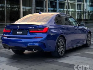 BMW 3-Series Saloon, Petrol Plug-in Hybrid, 2021, Blue