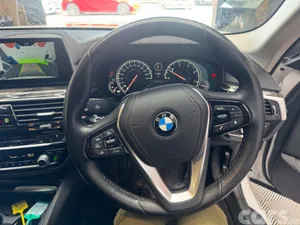 BMW 5-Series Saloon, Diesel, 2017, White