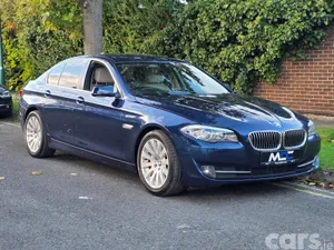 BMW 5-Series Saloon, Diesel, 2012, Blue