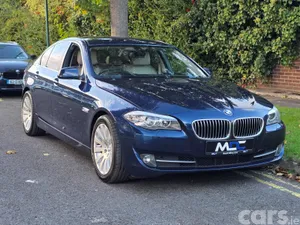 BMW 5-Series Saloon, Diesel, 2012, Blue