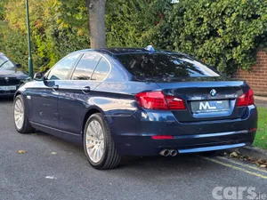 BMW 5-Series Saloon, Diesel, 2012, Blue