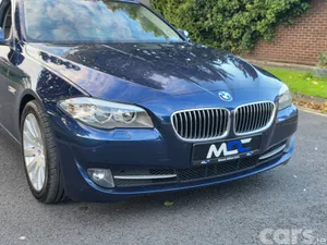 BMW 5-Series Saloon, Diesel, 2012, Blue