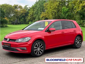 Volkswagen Golf Hatchback, Petrol, 2019, Red