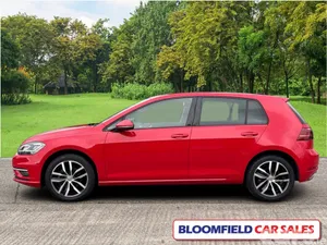 Volkswagen Golf Hatchback, Petrol, 2019, Red