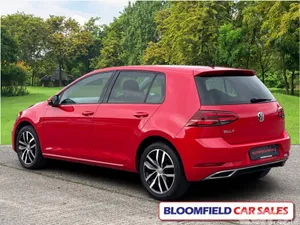 Volkswagen Golf Hatchback, Petrol, 2019, Red