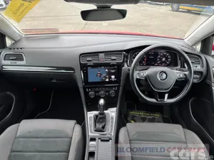 Volkswagen Golf Hatchback, Petrol, 2019, Red