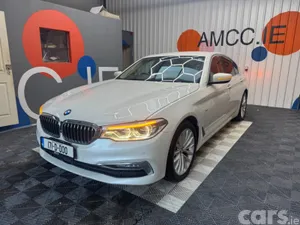 BMW 5-Series Saloon, Diesel, 2017, White