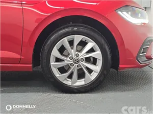 Volkswagen Polo Hatchback, Petrol, 2023, Red