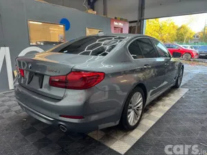 BMW 5-Series Saloon, Diesel, 2018, Grey