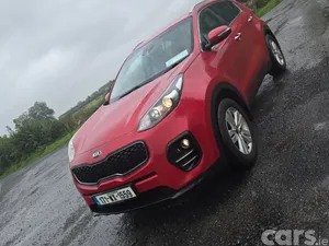 Kia Sportage SUV, Diesel, 2017, Red