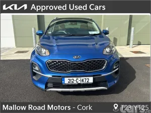 Kia Sportage MPV, Diesel Hybrid, 2021, Blue