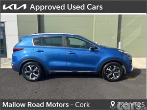 Kia Sportage MPV, Diesel Hybrid, 2021, Blue