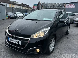 Peugeot 208 Hatchback, Petrol, 2016, Black