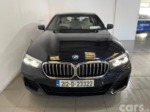 BMW 5-Series Saloon, Petrol Plug-in Hybrid, 2021, Black