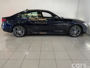 BMW 5-Series Saloon, Petrol Plug-in Hybrid, 2021, Black