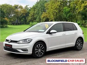 Volkswagen Golf Hatchback, Petrol, 2018, White