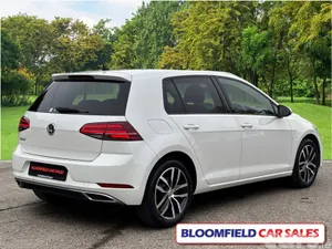 Volkswagen Golf Hatchback, Petrol, 2018, White
