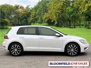 Volkswagen Golf Hatchback, Petrol, 2018, White