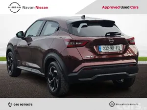 Nissan Juke SUV, Petrol Hybrid, 2023, Red