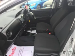 Toyota Vitz Hatchback, Petrol, 2018, Silver