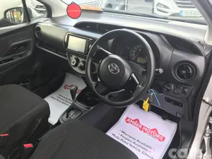 Toyota Vitz Hatchback, Petrol, 2018, Silver