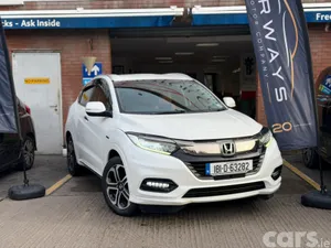 Honda Vezel Estate, Petrol Hybrid, 2018, White