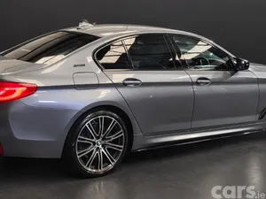 BMW 5-Series Saloon, Petrol Plug-in Hybrid, 2018, Blue