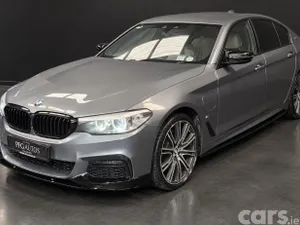 BMW 5-Series Saloon, Petrol Plug-in Hybrid, 2018, Blue