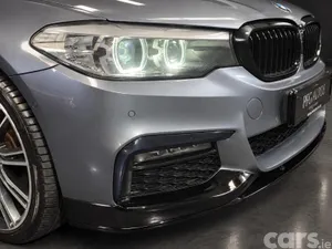 BMW 5-Series Saloon, Petrol Plug-in Hybrid, 2018, Blue