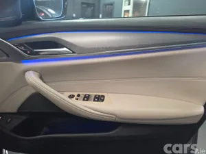 BMW 5-Series Saloon, Petrol Plug-in Hybrid, 2018, Blue