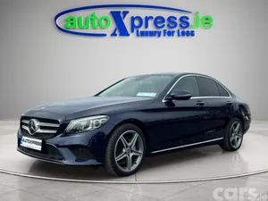 Mercedes-Benz C-Class Saloon, Petrol, 2019, Blue